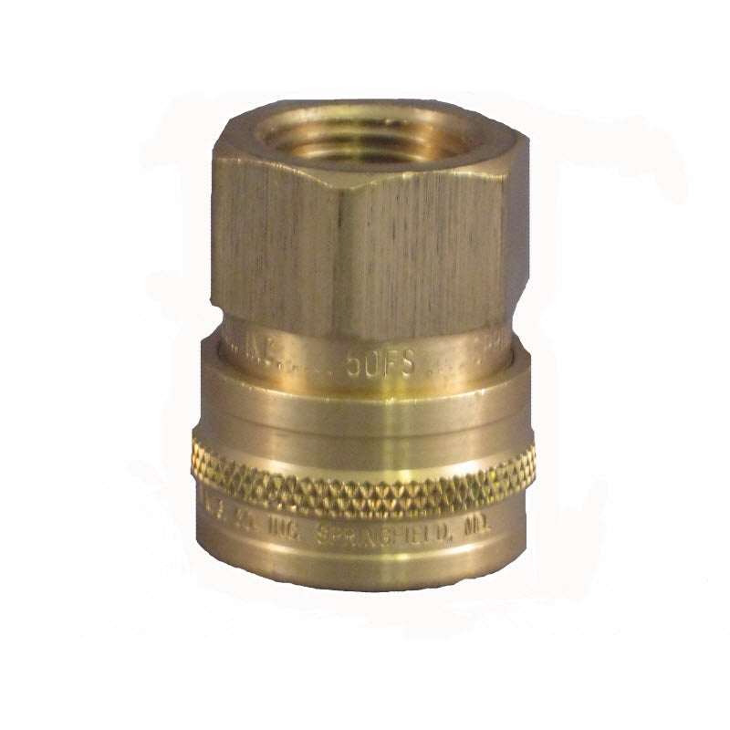 3/8" Brass Socket  Viton