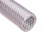 1/2" X 400' PVC Clear Braided Weed Spray Hose