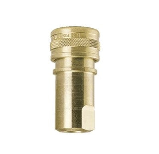 1/4" Brass Socket with 2-Way Shut Off