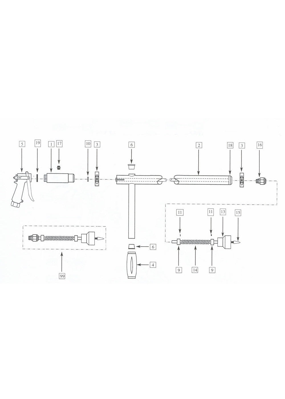 HD8/CHEMLANCE Root Feeder Replacement Parts