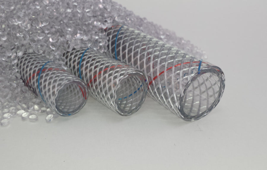 1/4" X 300' Clear Braided Spray Hose