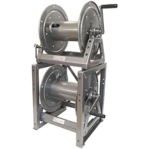 Hannay Hose Reel Stacking Kit for Model E1526-17-18 Stainless Steel