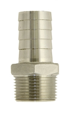 3/8"MPT X 1/2" Hose Barb Stainless Steel