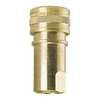 1/4" Brass Socket with 2-Way Shut Off