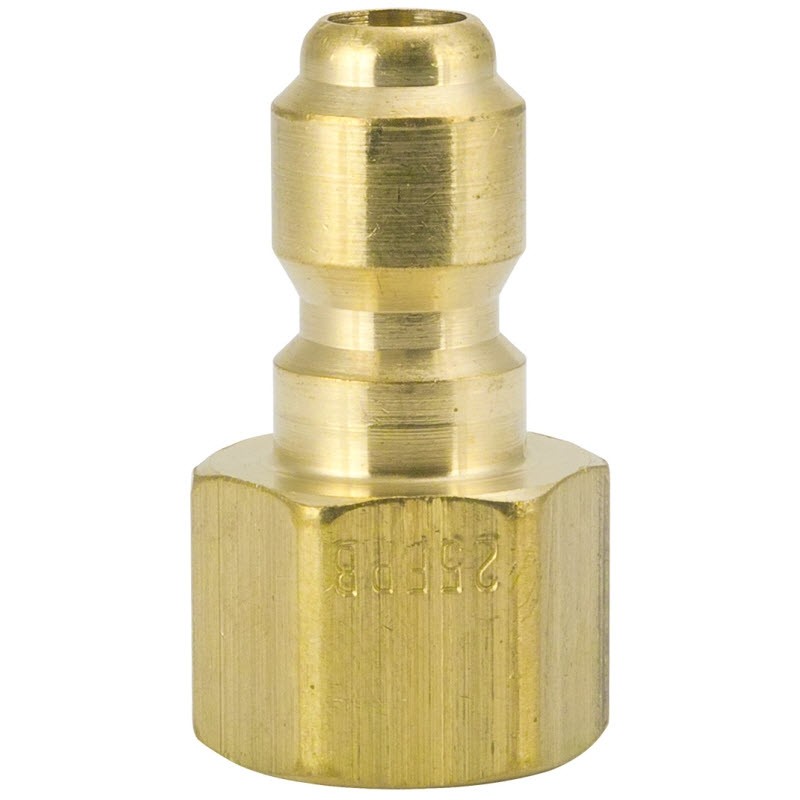 3/8" FPT Brass Plug